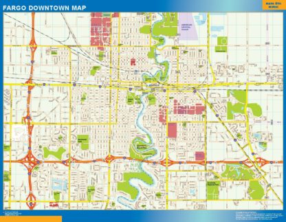 Fargo Mapa Imantado Magnetico