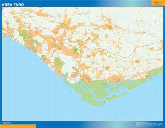 Mapa Faro Area