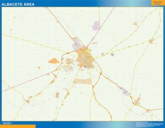 Mapa Imantado Albacete Area