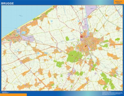 Mapa Imantado Brugge