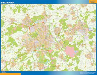 Mapa Imantado Eindhoven