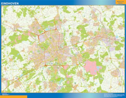 Mapa Imantado Eindhoven