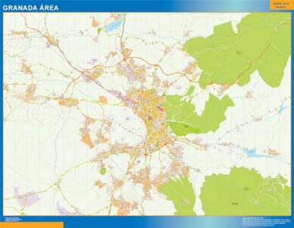 Mapa Imantado Granada Area