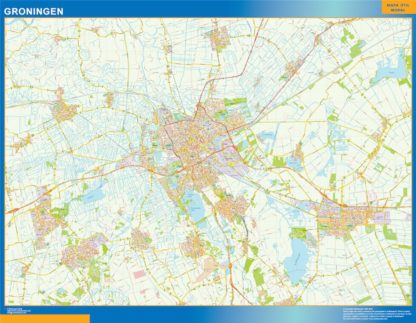 Mapa Imantado Groningen