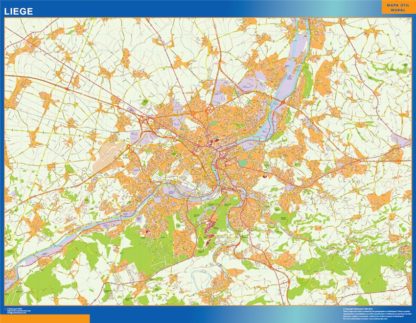 Mapa Imantado Liege