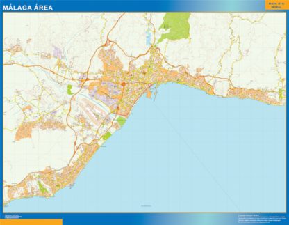 Mapa Imantado Malaga Area