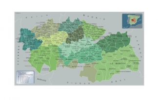 Mapa Imantado Municipios Toledo