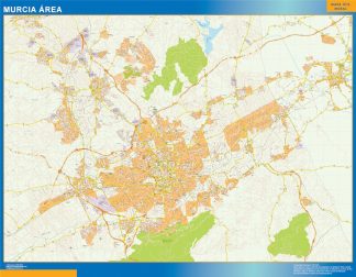 Mapa Imantado Murcia Area