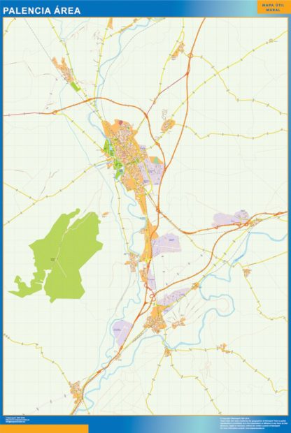 Mapa Imantado Palencia Area