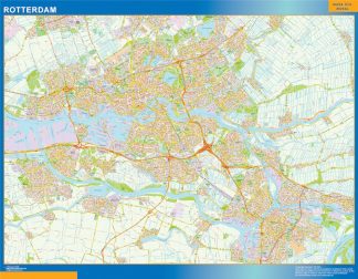 Mapa Imantado Rotterdam