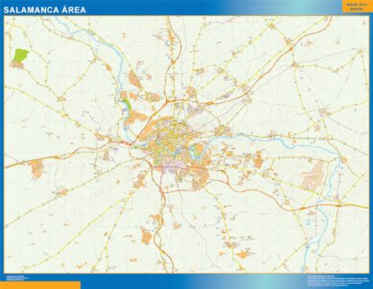 Mapa Imantado Salamanca Area