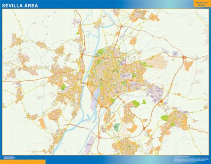 Mapa Imantado Sevilla Area