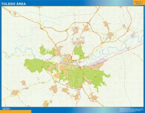 Mapa Imantado Toledo Area