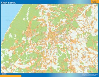 Mapa Leiria Area