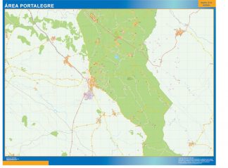 Mapa Portalegre Area