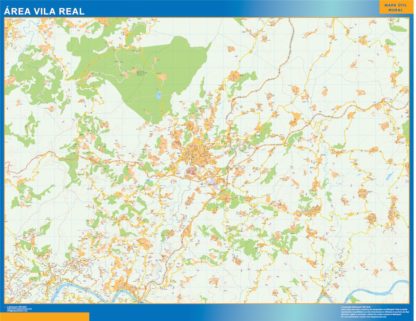 Mapa Vila Real Area