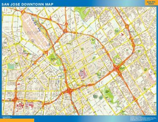 San Jose Mapa Imantado Magnetico