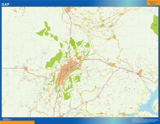 Mapa Gap imantado