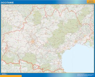 Mapa OccitanIe