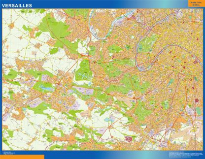 Mapa Versailles imantado